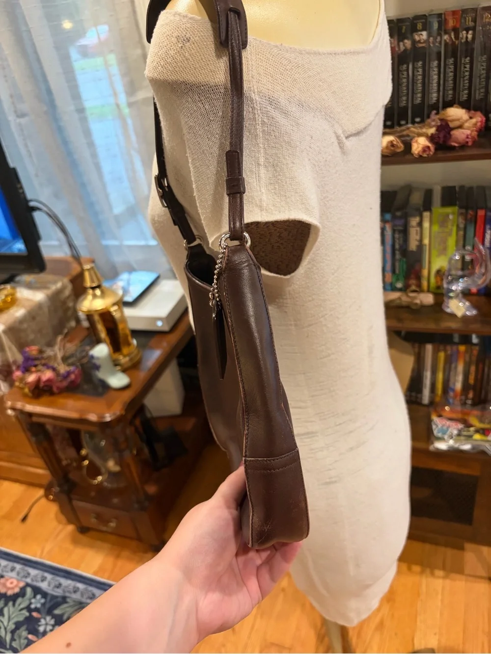 Vintage Brown Coach Ergo Demi Bag - 8319
